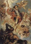 Francisco de Herrera the Younger The Triumph of St.Hermengild Spain oil painting artist